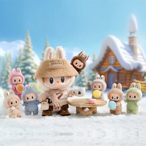 Pop Mart x THE MONSTERS: Exciting Macaron Series Plush Keyring Figurine Blind Box (1pc)