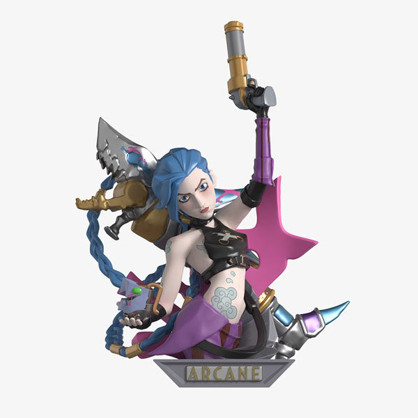 Pop Mart x League Of Legends: Arcane Series Collectible Figurine Blind Box (1pc)