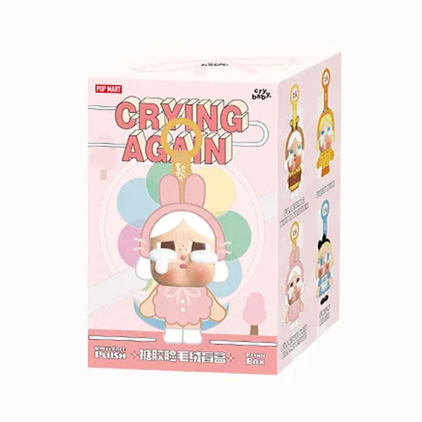 Pop Mart x CRYBABY: Crying Again Series Plush Keychain Blind Box (1pc)