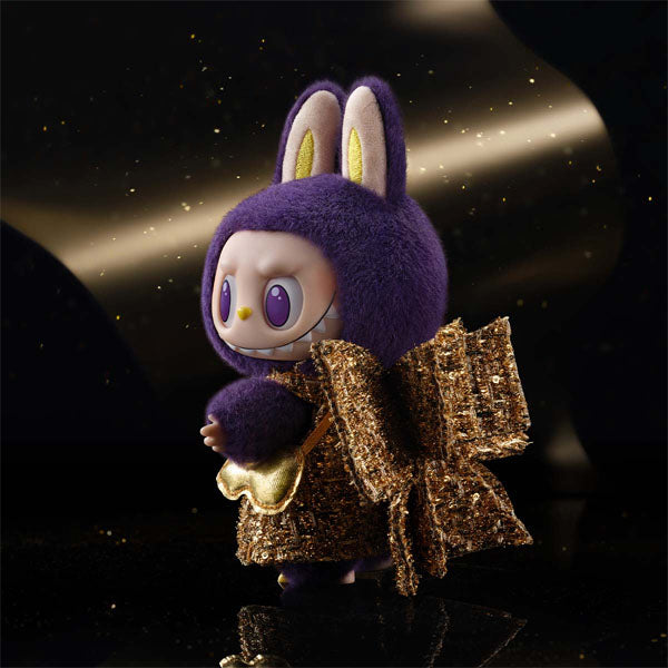 Pop Mart x THE MONSTERS: Labubu Wearing PRONOUNCE Fashion Label "Wings Of Fortune" Plush Doll Pendant (1pc)
