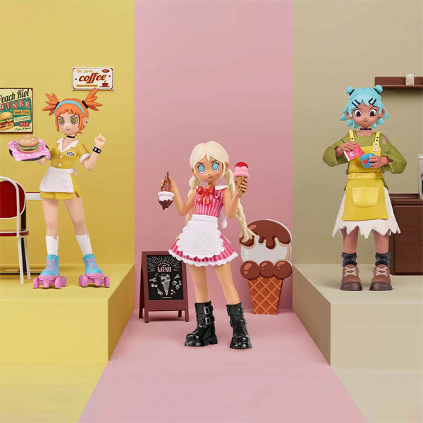 Pop Mart x Peach Riot: Rush Hour Series Collectible Figurine Blind Box (1pc)