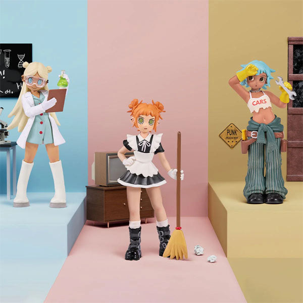 Pop Mart x Peach Riot: Rush Hour Series Collectible Figurine Blind Box (1pc)