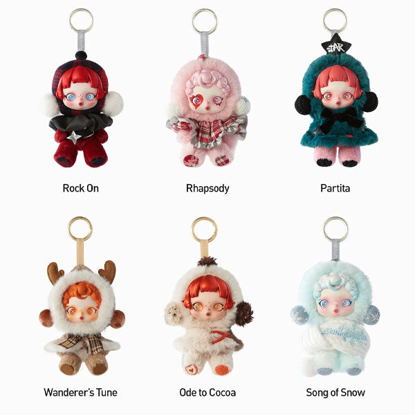 Pop Mart x Skullpanda: Winter Symphony Series Plush Keychain Blind Box (1pc)