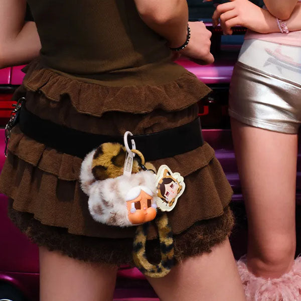 Pop Mart x CRYBABY: Wild But Cutie Series Plush Keychain Blind Box (1pc)