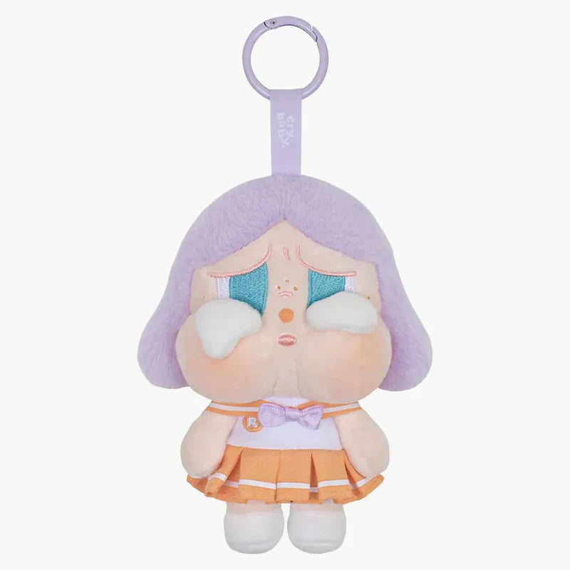 POPMART CRYBABY SUNSET CONCERT SERIES PLUSH PENDANT BRIGHT ORANGE