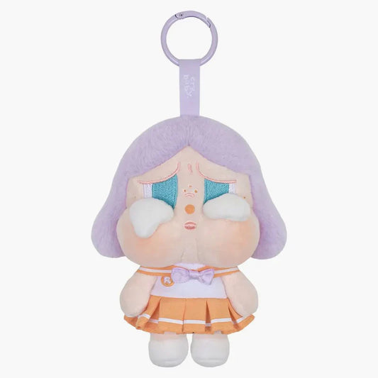 POPMART CRYBABY SUNSET CONCERT SERIES PLUSH PENDANT BRIGHT ORANGE