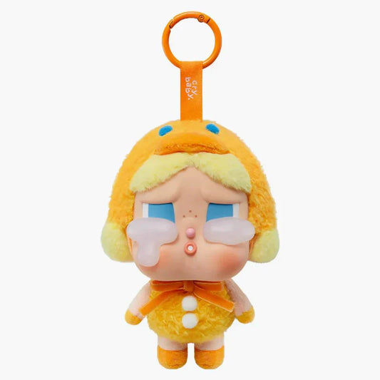 POPMART CRYBABY CRYING AGAIN SERIES DUCK YOU VINYL FACE PLUSH