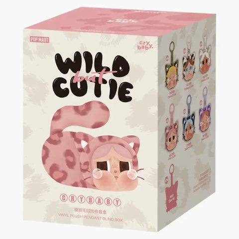 Pop Mart™|Crybaby Wild But Cutie Series Vinyl Plush Pendant Single Blind Box