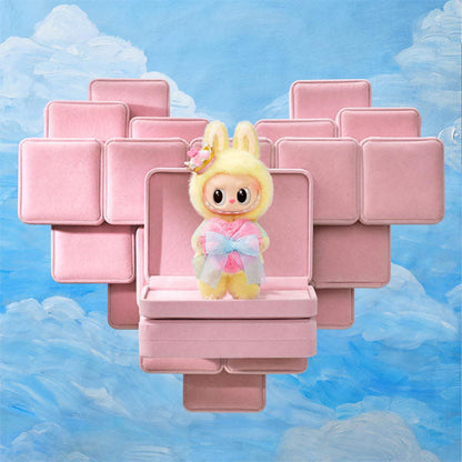 Pop Mart x THE MONSTERS: Labubu "Let's Checkmate" Plush Doll Pendant (1pc)