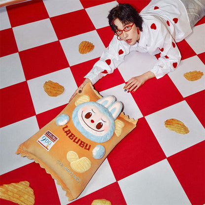 Pop Mart x THE MONSTERS: Wacky Mart Labubu Chips Giant 22" Plush Doll Pillow (1pc)