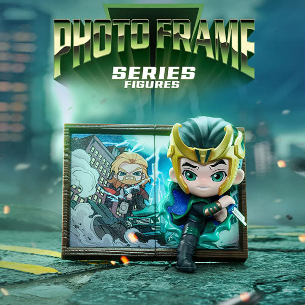 Pop Mart x Disney: Marvel Photo Frames Series Scene Set Figurine Blind Box (1pc)