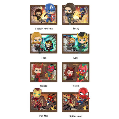 Pop Mart x Disney: Marvel Photo Frames Series Scene Set Figurine Blind Box (1pc)