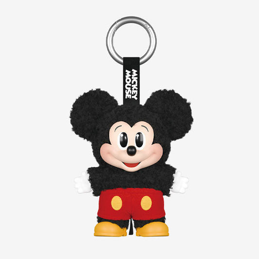 Pop Mart x Disney: Mickey Family Cute Together Series Plush Keychain Blind Box (1pc)